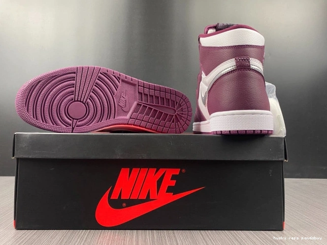 Cheap Husky 1 Bordeaux 555088-611 OG Air Jordan High 0627